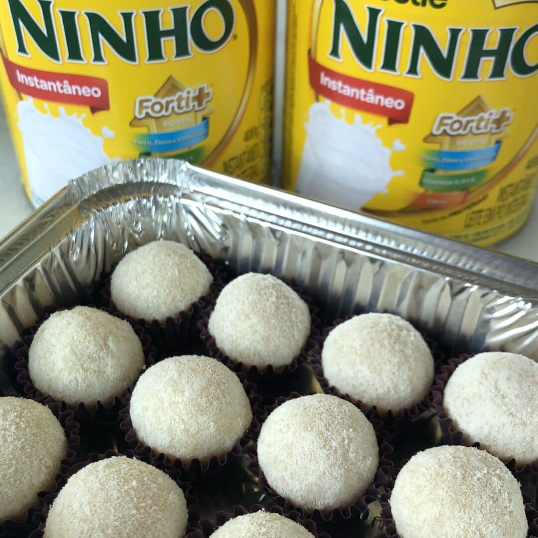 Brigadeiro de leite Ninho